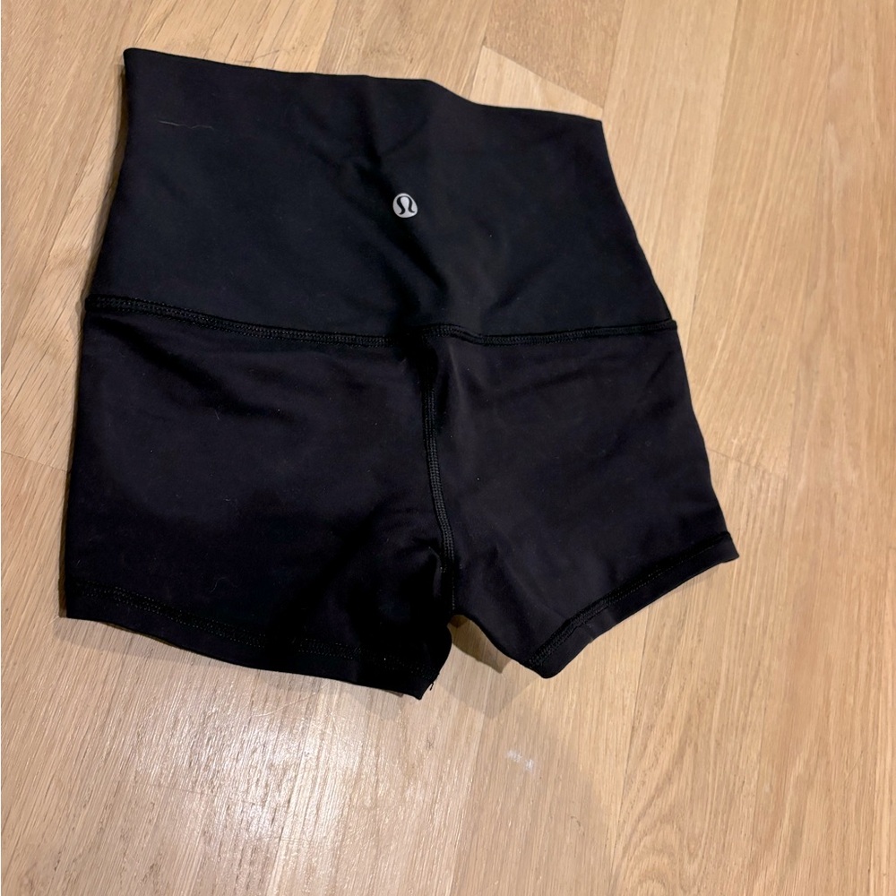 Lululemon Black Booty Shorts